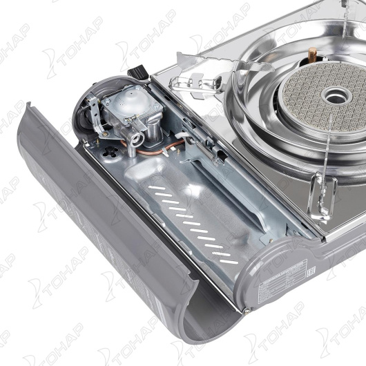 4 Плита газовая портативная в кейсе, горелка керамическая, ветрозащита NISUS