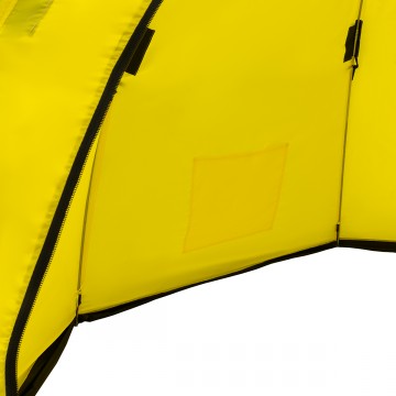 Палатка-зонт зимняя HELIOS NORD-2 с дышащим верхом (желтый/черный)
