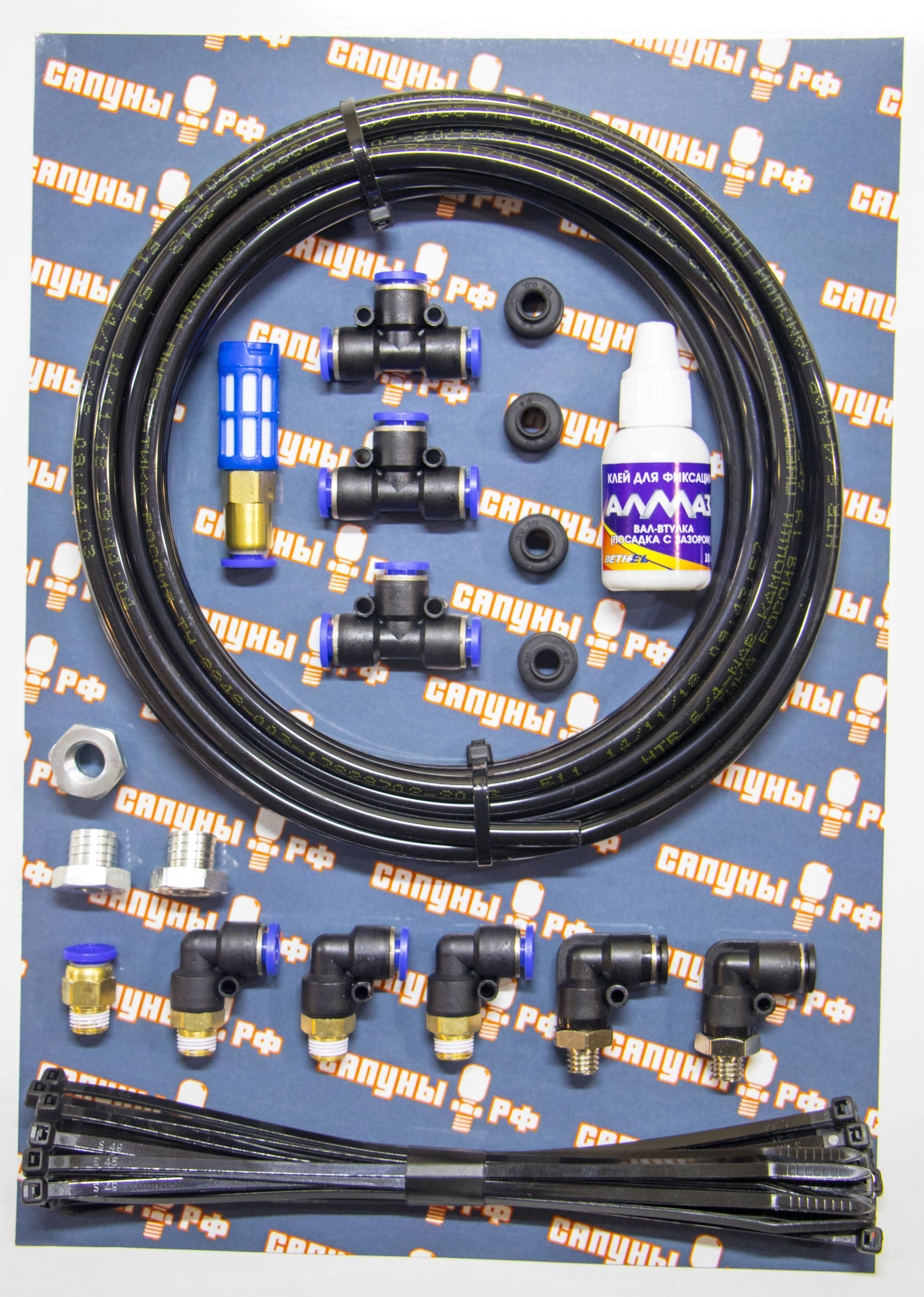 Комплект для вывода сапунов Нива/Chevrolet Niva Комплект для вывода сапунов Нива/Chevrolet Niva