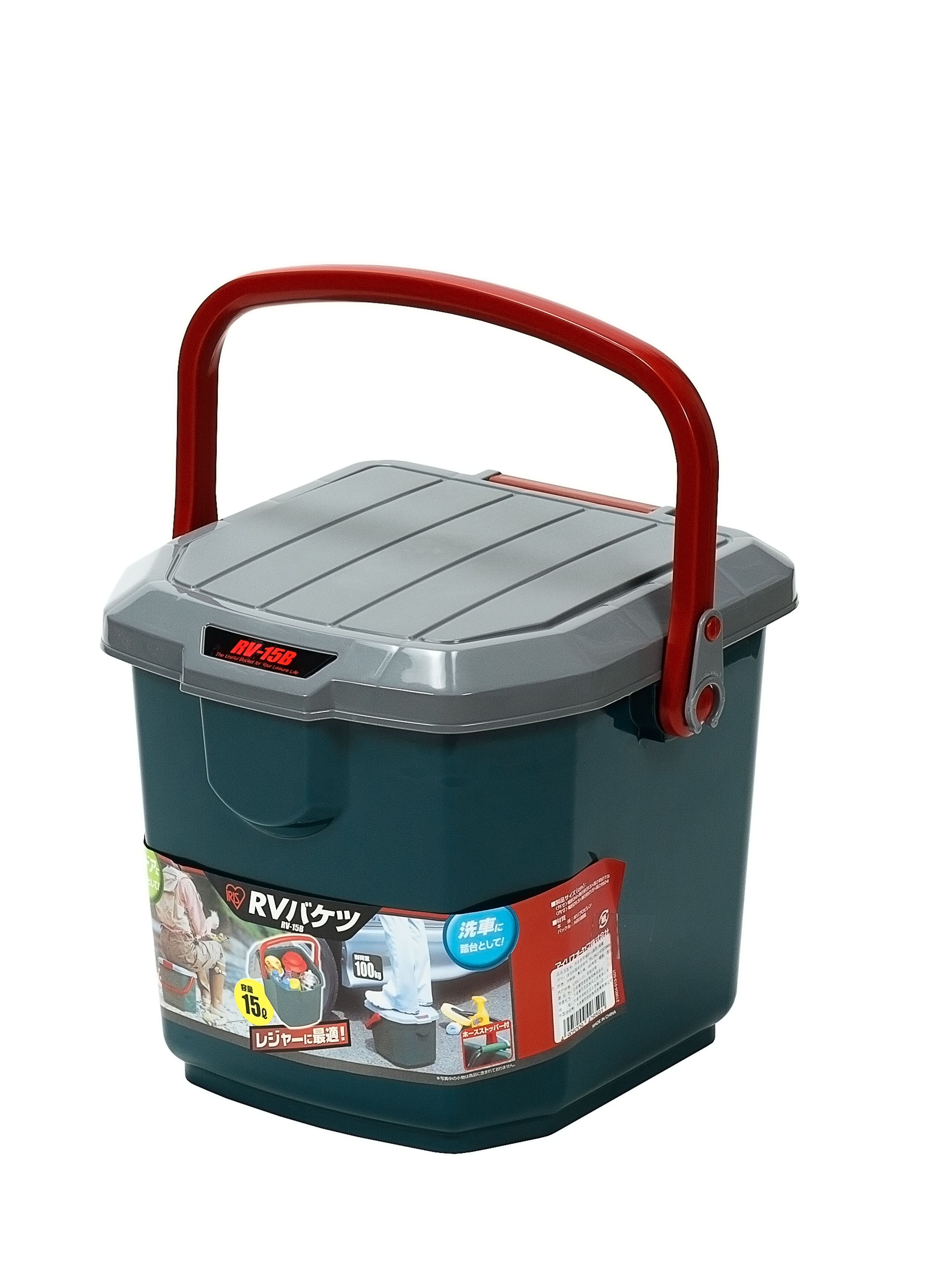 Ящик экспедиционный IRIS RV BOX Bucket 15B, 15 литров 34x32x28 см.