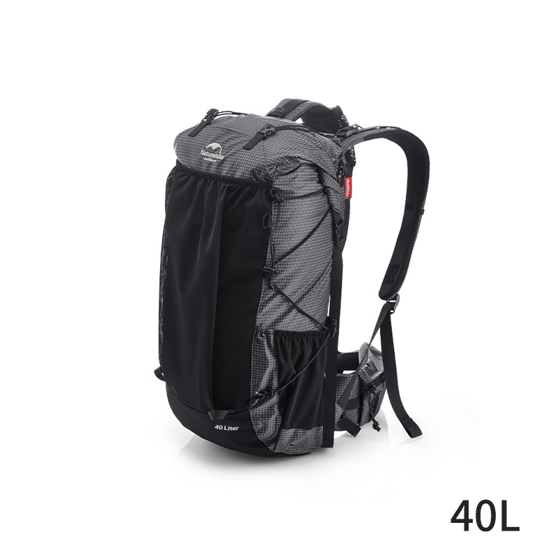 Рюкзак туристический Naturehike 40+5 л, черный