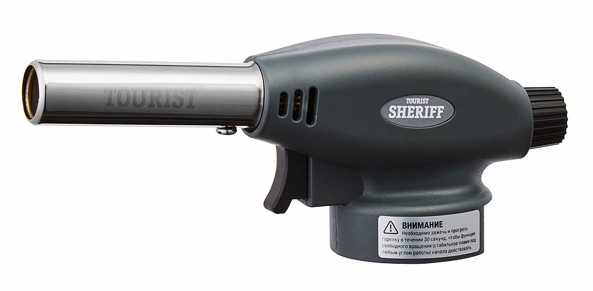 Резак газовый TOURIST SHERIFF, с пьезоподжигом Резак газовый TOURIST SHERIFF, с пьезоподжигом