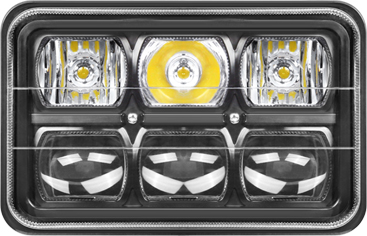 Фара встраиваемая РИФ 167х107х81 мм 60W LED