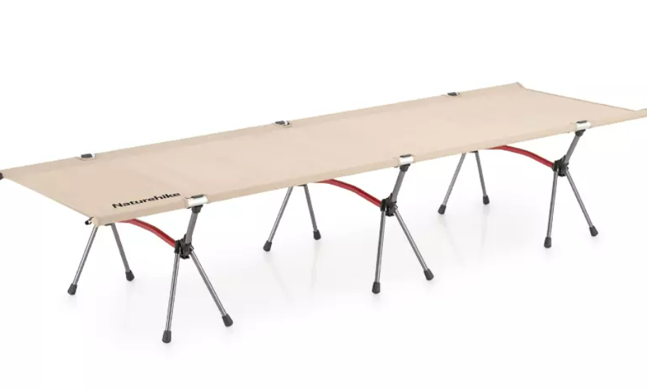 Раскладушка Naturehike XJC04 190х65х38 см, до 155 кг, бежевая Раскладушка Naturehike XJC04 190х65х38 см, до 155 кг, бежевая
