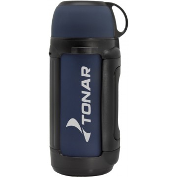 Термос ТОНАР 1400 мл. (крышка-кружка, с дополнительной чашкой), синий Термос ТОНАР 1400 мл. (крышка-кружка, с дополнительной чашкой), синий