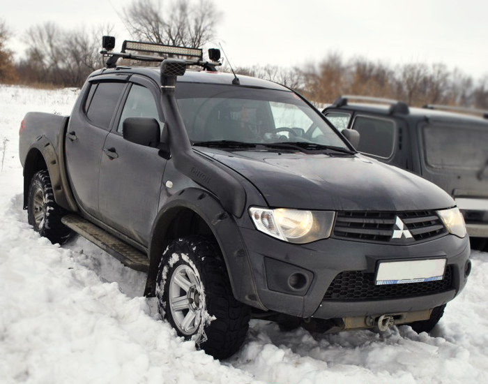Расширители колёсных арок Mitsubishi L200 2005+ Расширители колёсных арок Mitsubishi L200 2005+