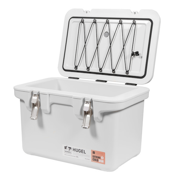 Термобокс IRIS HUGEL VACUUM COOLER BOX TC-40 Белый, 40 литров (55 часов)