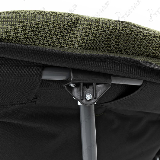 Кресло складное Helios круглое, до 150 кг, зеленое