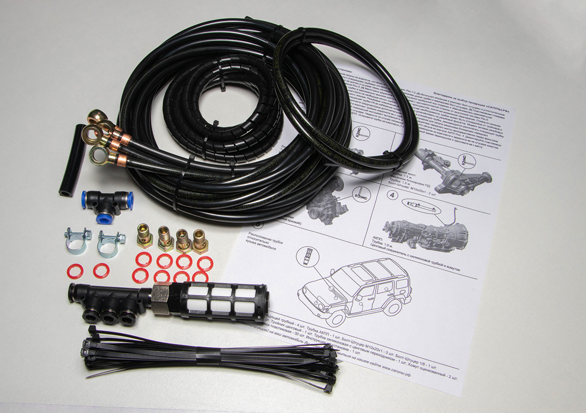 Комплект для вывода сапунов TANK 300 HARD