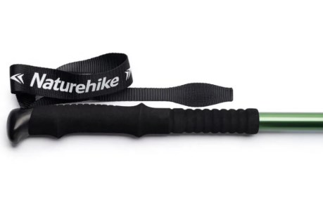 Палки треккинговые, алюминиевые, ST01, зеленые, для ходьбы (2шт.)