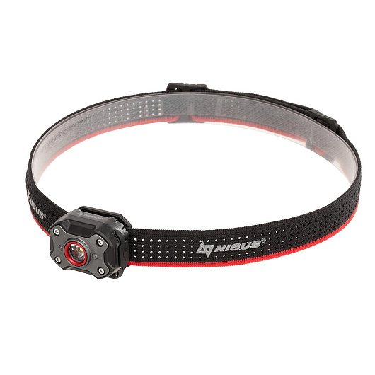 Фонарь налобный NISUS PRO 670 LM, IPX5, USB