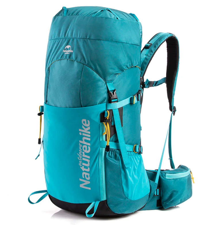 Рюкзак туристический Naturehike 45 л, голубой