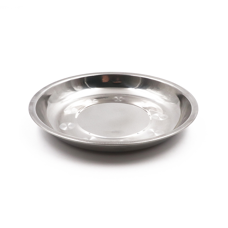 Тарелка "СЛЕДОПЫТ" нержавеющая сталь, d 25 см