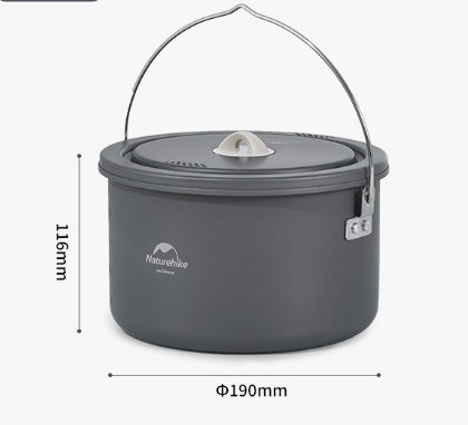 3 Набор посуды Naturehike туристический 4  в 1