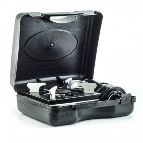 Плита газовая портативная СЛЕДОПЫТ Compact керамическая конфорка цанговый баллон