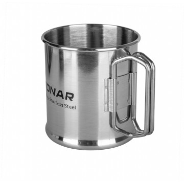 Термокружка ТОНАР 300ML металлическая, со складными ручками