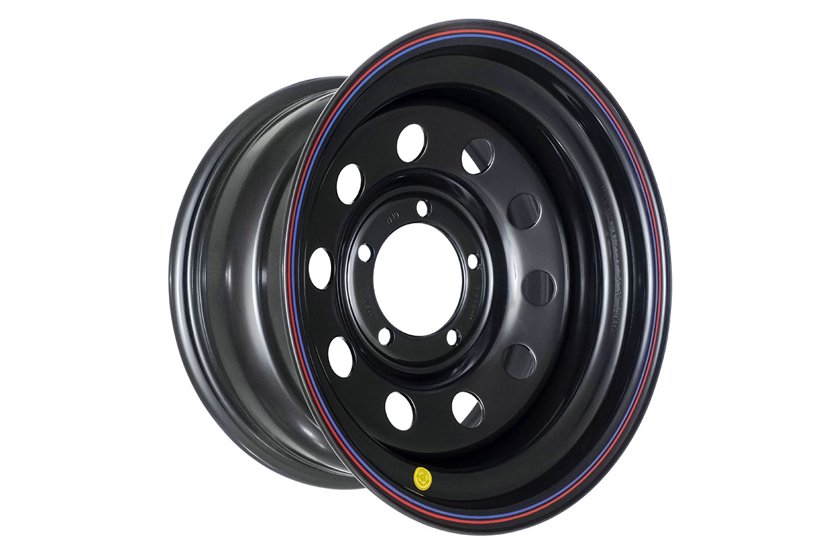 Диск усиленный УАЗ стальной черный 5x139,7 8xR16 d110 ET+15