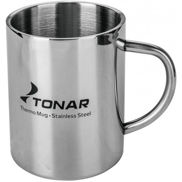 Термокружка ТОНАР 450 мл. металлическая