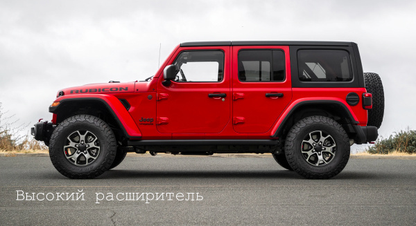 Бампер РИФ силовой задний Jeep Wrangler JL 2018+ с квадратом под фаркоп под штатные фонари, стандарт (для а/м с низкими перед. крыльями)