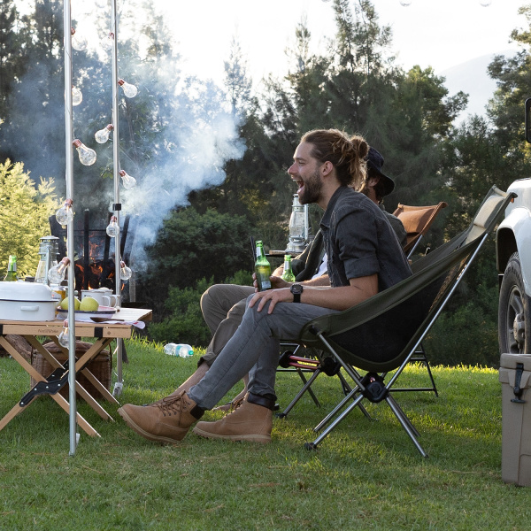 Кресло туристическое Naturehike Stellaluna L01 складное, 44х46х103, до 120 кг, оранжевое