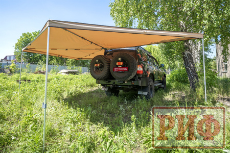 Маркиза автомобильная РИФ веерная 3,0х3,0 м (левая) Маркиза автомобильная РИФ веерная 3,0х3,0 м (левая)