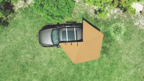 2 Маркиза автомобильная РИФ веерная 2,0х2,0 м (левая) 2 Маркиза автомобильная РИФ веерная 2,0х2,0 м (левая)