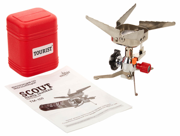 Горелка газовая TOURIST SCOUT, под цанговый баллон