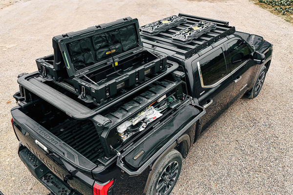 Силовой каркас-кунг Baja Racing (тип Т) с 2-мя большими рыбацкими ящиками Ford F-150, Toyota Tundra