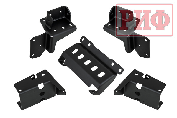 Площадка РИФ под лебёдку с защитой радиаторов в штатный бампер TANK 400