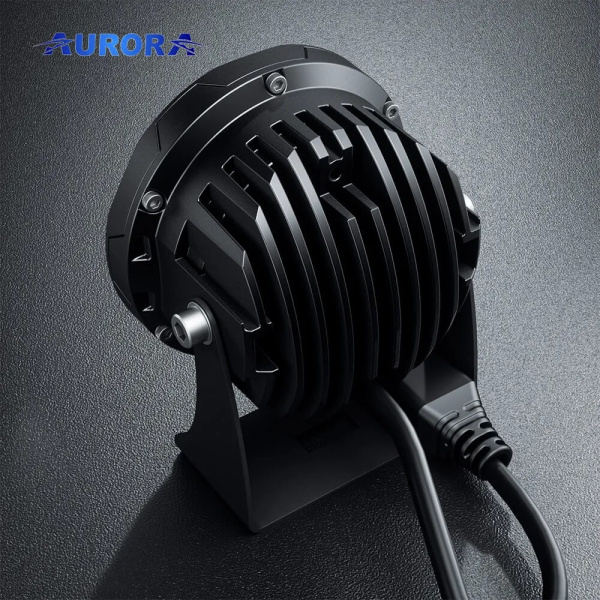 Светодиодные фары рабочего света AURORA 102 мм 40W c RGB подсветкой (комплект 2 шт)