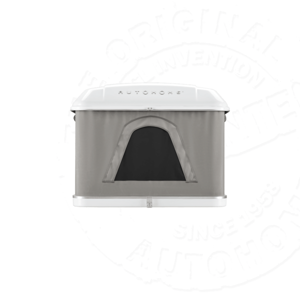 Палатка на крышу автомобиля AUTOHOME MAGGIOLINA AIRLANDER PLUS LARGE, серый тент, лестница 215 мм