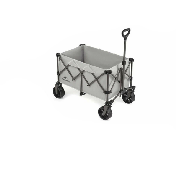 Тележка туристическая Naturehike 68х43х94 см, серая