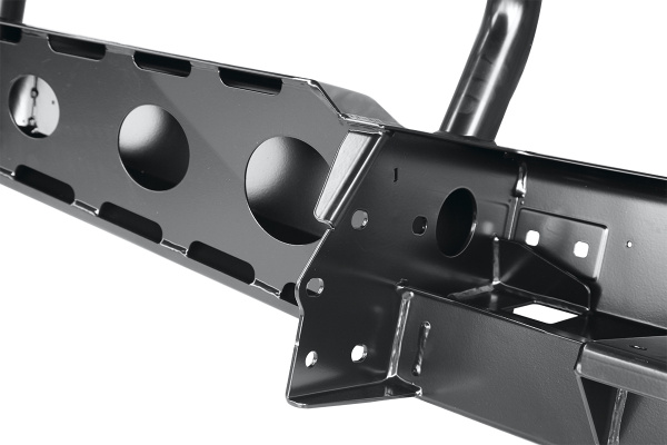 Бампер РИФ передний УАЗ Буханка c площадкой под лебёдку, с низкой защитной дугой лифт