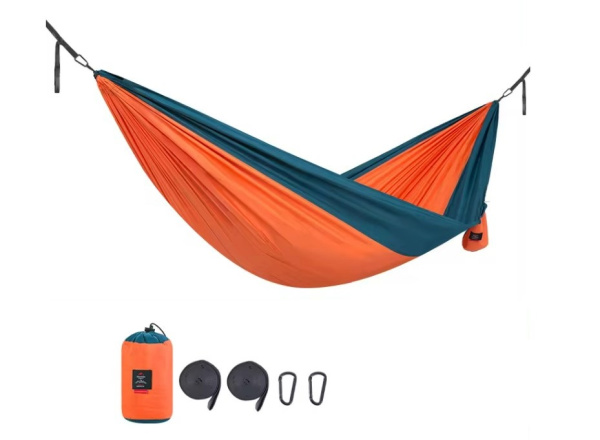 Гамак Naturehike без планок, туристический, эпонж, оранжевый