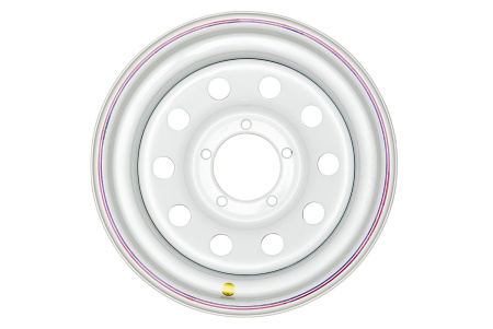 Диск усиленный УАЗ стальной белый 5x139,7 8xR16 d110 ET+15