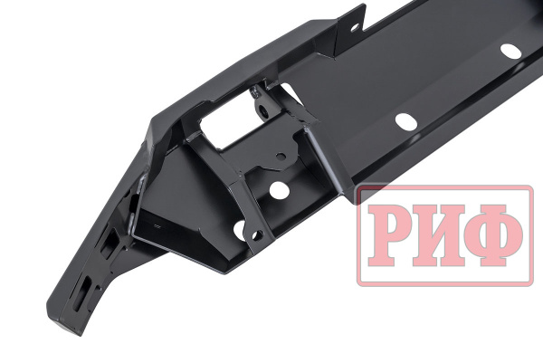 Бампер РИФ силовой передний Mitsubishi Pajero Sport 2021+ под площадку для лебедки
