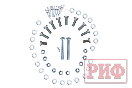 Площадка РИФ под лебёдку в штатный бампер Toyota Land Cruiser Prado 150 2009-2017