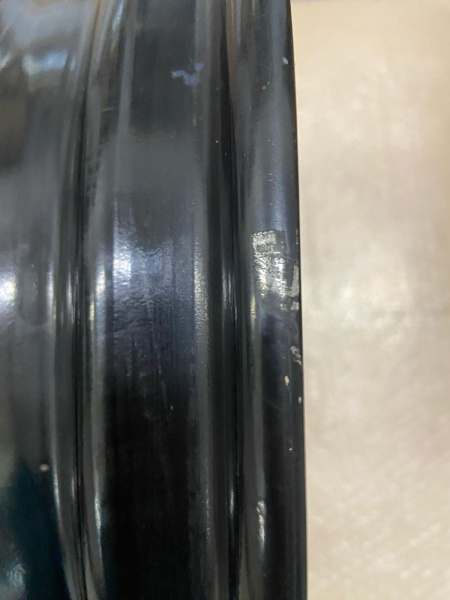 1 Диск усиленный Тойота Ниссан стальной черный 6x139,7 8xR16 d110 ET+30 (треуг. мелкий) (уценка)