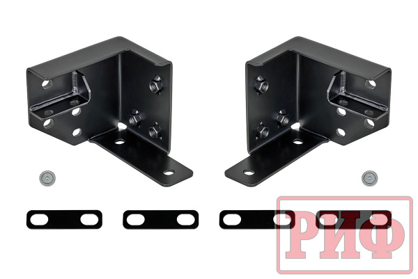 Бампер РИФ силовой задний УАЗ Хантер с фонарями, возможностью установки фаркопа, лифт 65 мм