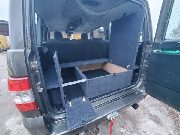 Органайзер в багажник (под запаску) для УАЗ Патриот с 2015г.в.