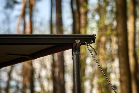 Маркиза автомобильная РИФ 2,5х2,5 м, черная