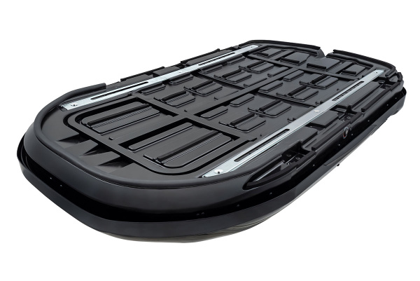 Бокс автомобильный на крышу Pentair CARAVAN 600L черный глянец, двусторонний