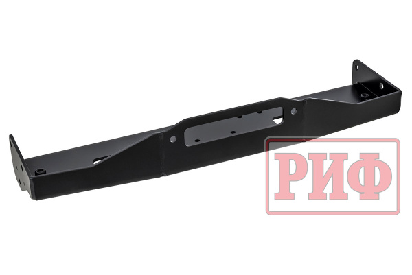 Площадка РИФ под лебёдку в штатный бампер Nissan Patrol Y62 2010+