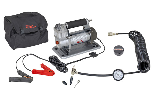 Компрессор автомобильный переносной 12V YURUI 70 л/мин 10.2 атм