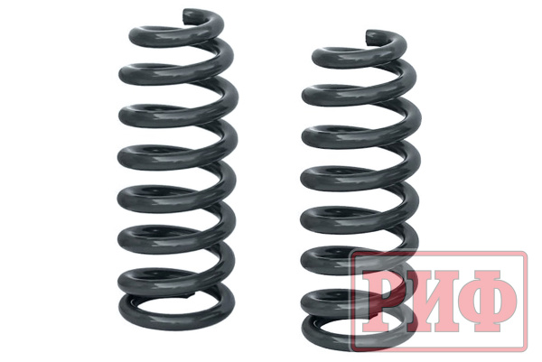 Пружины РИФ передние Mitsubishi L200 2005-2015/2015+/Pajero Sport II 2009-2015 50-100 кг лифт 40 мм