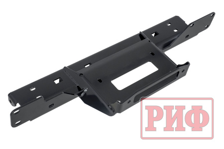 Площадка РИФ под лебёдку в штатный бампер Toyota Hilux 2020+ Black Onyx