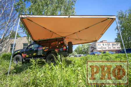 Маркиза автомобильная РИФ веерная 3,0х3,0 м (левая) Маркиза автомобильная РИФ веерная 3,0х3,0 м (левая)