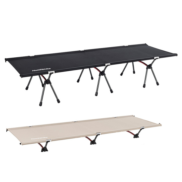 3 Раскладушка Naturehike XJC06, 190х65х15cm, до 120 кг, черная