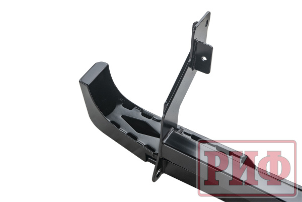 Бампер РИФ задний Mazda B2500/BT50, Ford Ranger T5 2006-2010 с квадратом под фаркоп