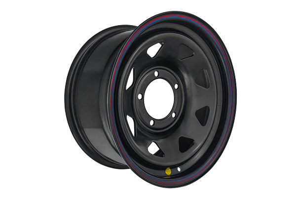 Диск усиленный УАЗ стальной черный 5x139,7 8xR16 d110 ET+15 (треугольник мелкий) (уценка)